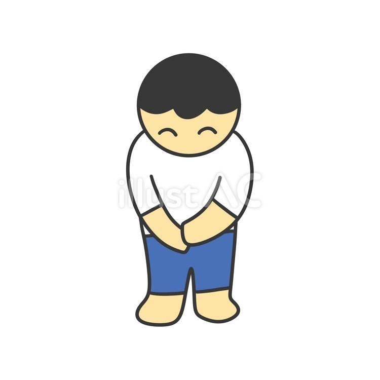 お辞儀をする人 人,人間,お辞儀のイラスト素材