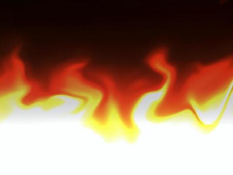 オレンジの炎 背景,グラデーション,光,火,炎のイラスト素材