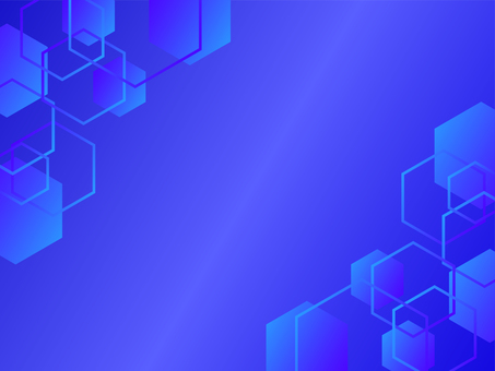 六角形テクノロジー系グラデ背景 青 背景,六角形,グラデーション,青,幾何学,フレーム,未来的,モダン,抽象,メタリックのイラスト素材