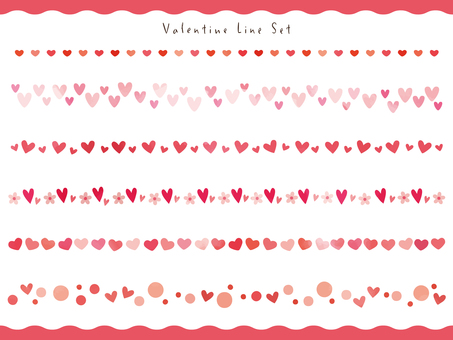 Illustration, valentine, heart, banner, 