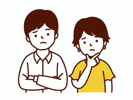 考える人 腕組み,腕,組む,考える,悩む,困る,どうしよう,心配,熟考,どうしてのイラスト素材