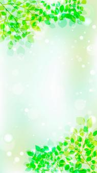 Fresh green image illustration, JPG and AI Fresh green image illustration, fresh green, background, spring, JPG and AI