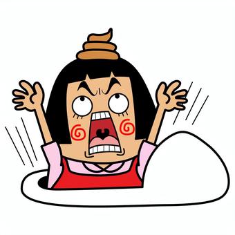 Illustration, monster, hanako of the toilet, ghost story of school, 
