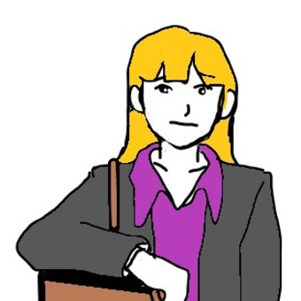 社会人 社会人,女性,マネージャー,手書き,シンプルのイラスト素材