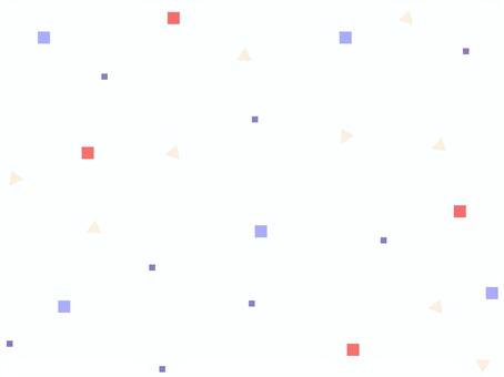 カラフルなメンフィス背景 赤 青 背景,メンフィス,幾何学,カラフル,ポップ,小さい,散りばめ,赤,青,ベージュのイラスト素材