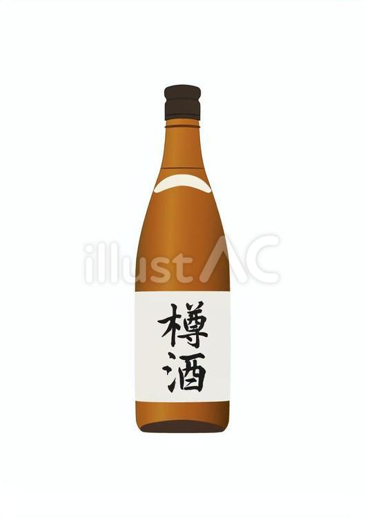 樽酒 樽酒,日本酒,樽のイラスト素材