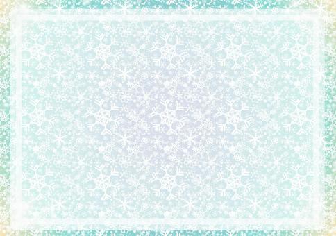 Snowflake_dull color_frame, , JPG