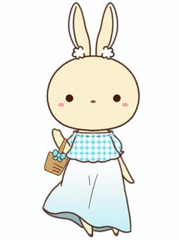 Mr. Usagi 4, rabbit, tiny, animal, JPG and PNG