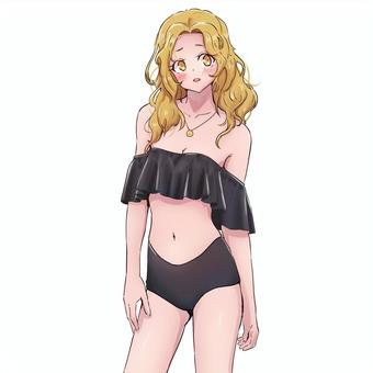 泳裝女郎, JPG 和 PNG 泳裝女郎, 泳装, 女子, 冷静, JPG 和 PNG