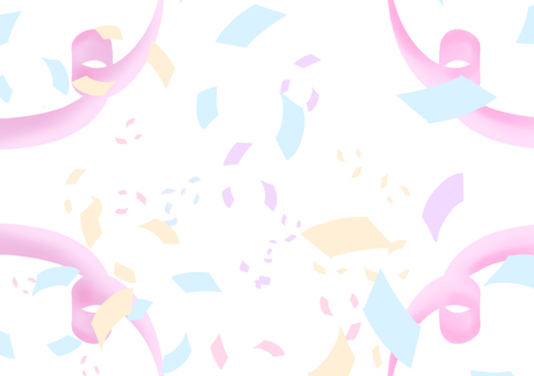 Festive confetti ribbons, , JPG and PNG