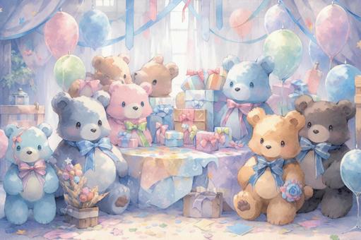 stuffed animal party venue, , JPG