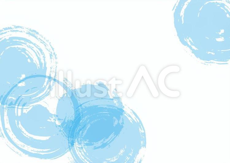 筆丸背景素材h 筆,和,しぶきのイラスト素材