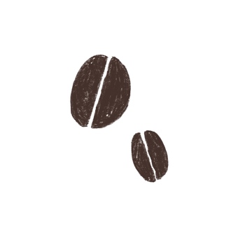 coffee beans hand drawn illustration, chicchi di caffè, caffè, caffè, JPG