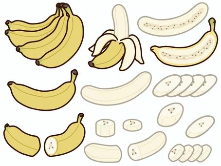 Illustration, banana, fruit, food, 