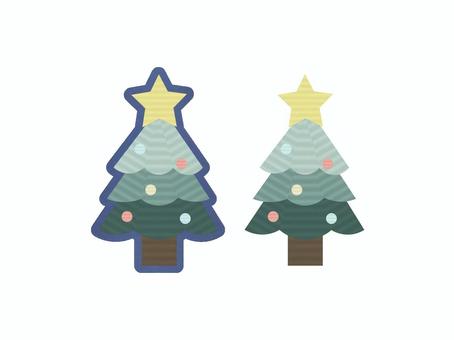 ワッペン風刺繍クリスマスツリー ワッペン風刺繍クリスマスツリー クリスマスツリー,おしゃれ,刺繍風,ワッペン,アップリケ,かわいい,クリスマス,北欧,クリスマスカード,ふんわりのイラスト素材