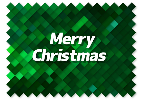 クリスマス フレーム モザイク 緑 クリスマス,フレーム,背景,壁紙,デザイン,市松模様,パターン,テクスチャ,柄,ラッピングのイラスト素材