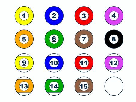 ビリヤードボールセット ビリヤード,ボール,カラフル,ゲーム,エンタメ,レジャー,ナンバー,スポーツ,インテリア,遊びのイラスト素材