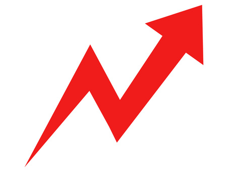 Simple rising arrow, JPG, PNG and EPS Simple rising arrow, , JPG, PNG and EPS