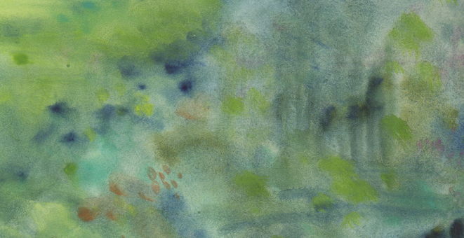くすみ　暗グリーン3 水彩,水彩絵の具,背景,ペイント,にじみのイラスト素材