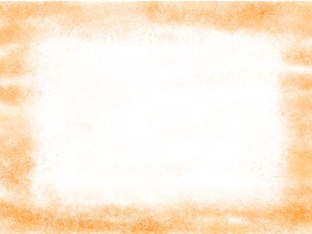 オレンジのフレーム フレーム,オレンジ,夕方,夕焼け,空,雲,シンプル,暖色系のイラスト素材