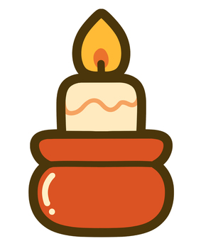 クリスマス キャンドル クリスマス キャンドル キャンドル,ロウソク,クリスマス,12月,冬,クリスマスイラスト,イベント,手書き,手描き,挿絵のイラスト素材