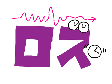ロス ロス,文字絵,立体,フォント,目,時計,時間,可愛い,宣伝用,お知らせ用のイラスト素材