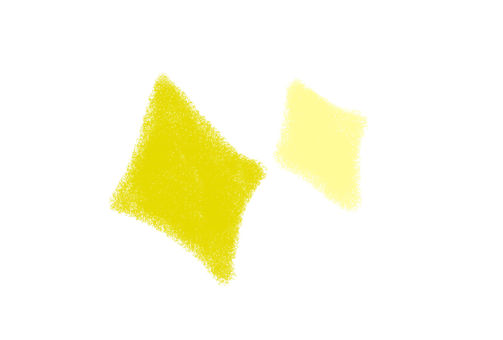 手描きのシンプルなキラキラ キラキラ,シンプル,手描き,輝き,黄色,綺麗,ピカピカのイラスト素材