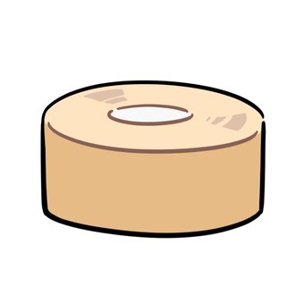 ガムテープ ガムテープ,荷物,荷造り,テープ,イラスト,小物,文具,梱包,引っ越し,片付けのイラスト素材