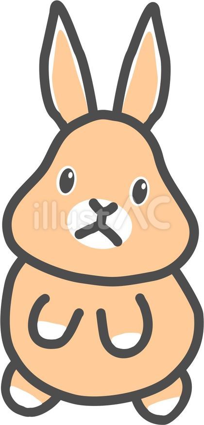 うさぎのイラスト