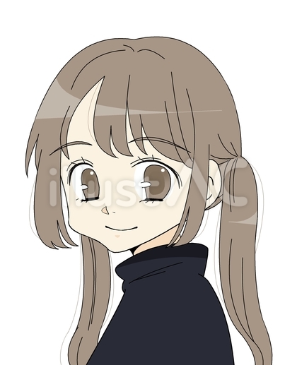 ツインテールの女の子