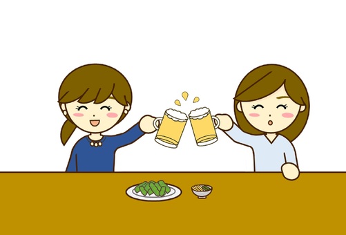 乾杯, 干杯, 董事会饮酒, 女子会, JPG 和 PNG