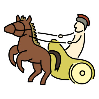 チェスのルーク（戦車） ルーク,チェス,駒,ボードゲーム,中世,ヨーロッパ,人,歴史,馬,戦車のイラスト素材