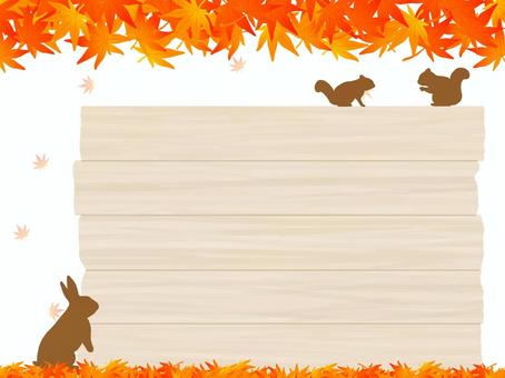 Fall grain frame, public relations, flyer, frame, JPG and PNG