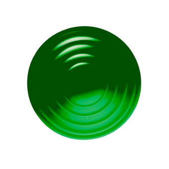 緑のギザギザ丸のイラスト 緑,グリーン,丸,球体,サークル,光沢,メタリックのイラスト素材