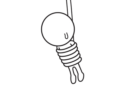 宙ぶらりんに拘束 棒人間,拘束,線画,シンプル,ゆるいのイラスト素材