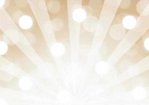 光の集中線と玉ボケのゴールドの背景素材 集中線,光,玉ボケ,ゴールド,ゴージャス,背景のイラスト素材