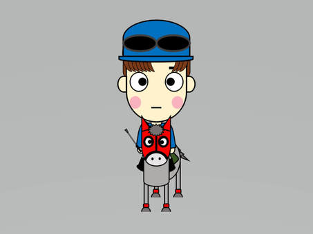 Jockey riding a racehorse 2, JPG and PNG Jockey riding a racehorse 2, a jockey, racehorse, male, JPG and PNG