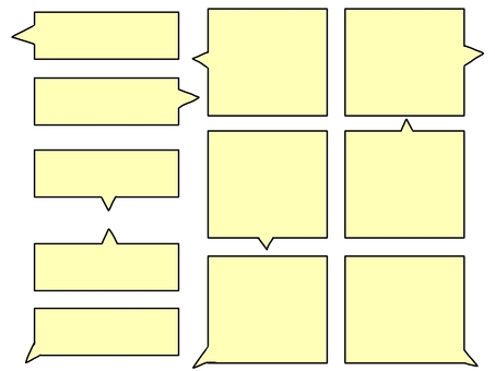 Illustration, Illustration, speech balloon, frame, serif,