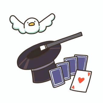 マジック道具 マジック,道具,手品,トランプ,ハット,ステッキ,カード,ショー,パフォーマンス,イリュージョンのイラスト素材