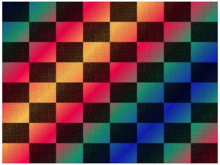 三崩し市松模様の壁紙 三崩し模様,市松模様,壁紙,背景,ポストカード,柄,パターン,和風,和柄,縁起のイラスト素材