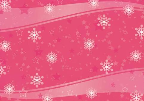 Star and snow background pink, christmas, snow, crystal, JPG and AI