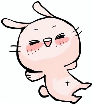 Illustration, rabbit, animal, two head, 