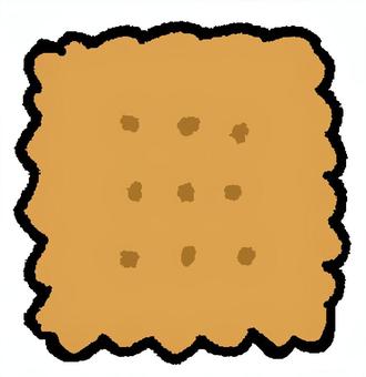 クラッカー クラッカー,クッキー,ビスケット,サブレ,焼き菓子,ティータイム,クッキング,おやつ,スイーツ,食べ物のイラスト素材