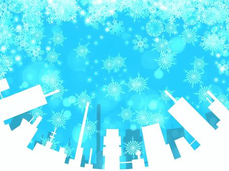 snowflakes and scenery, JPG snowflakes and scenery, snow, crystal, beautiful, JPG
