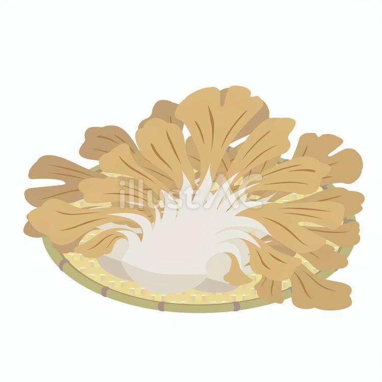 舞茸のアイコン 舞茸,キノコ,食べ物のイラスト素材