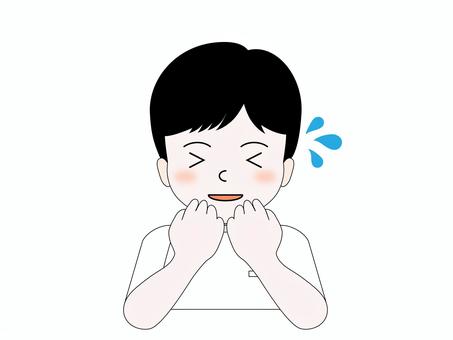 照れてぶりっこポーズの白衣の人物 人物,医療,看護師,助産師,理学療法士,リハビリ,病院,クリニック,技師,整体のイラスト素材