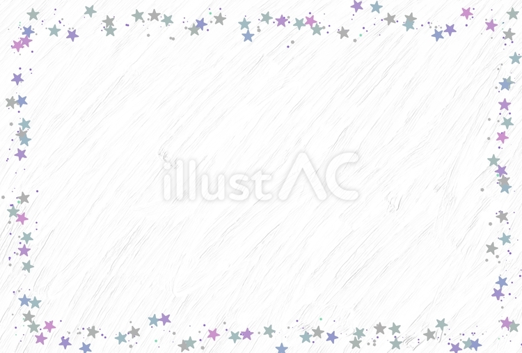 星フレームとアクリル絵の具テクスチャ背景 星,スパンコール,ラメのイラスト素材