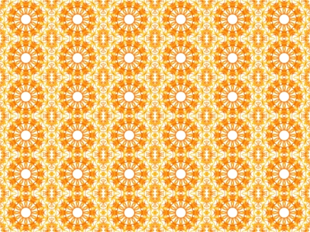 オレンジの模様背景 オレンジ,模様,背景,円,水彩,グラデーション,モダンのイラスト素材