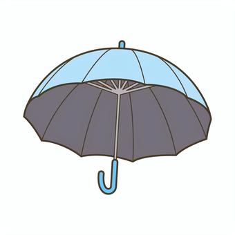 Illustration, parasol, summer, measures against heat, 
