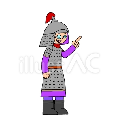 頭の良さそうな明軍兵士